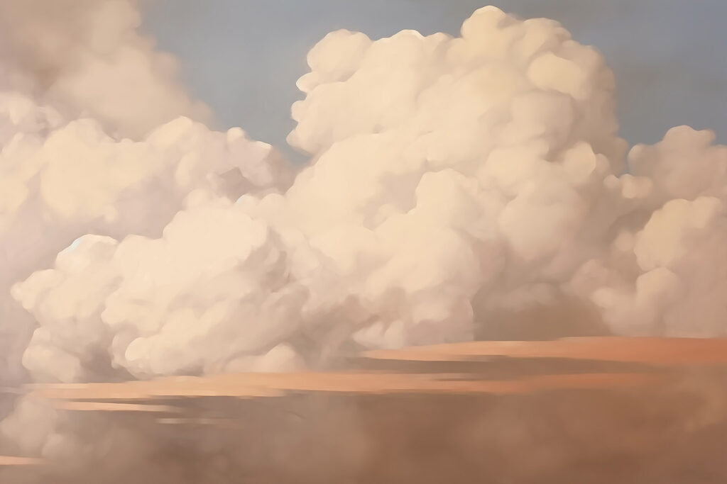 Large white cloud in the sky Large white cloud in the sky