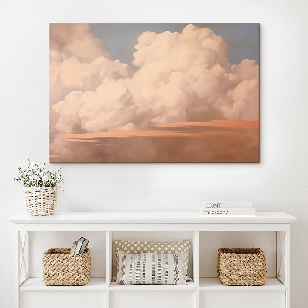 Large white cloud in the sky Large white cloud in the sky