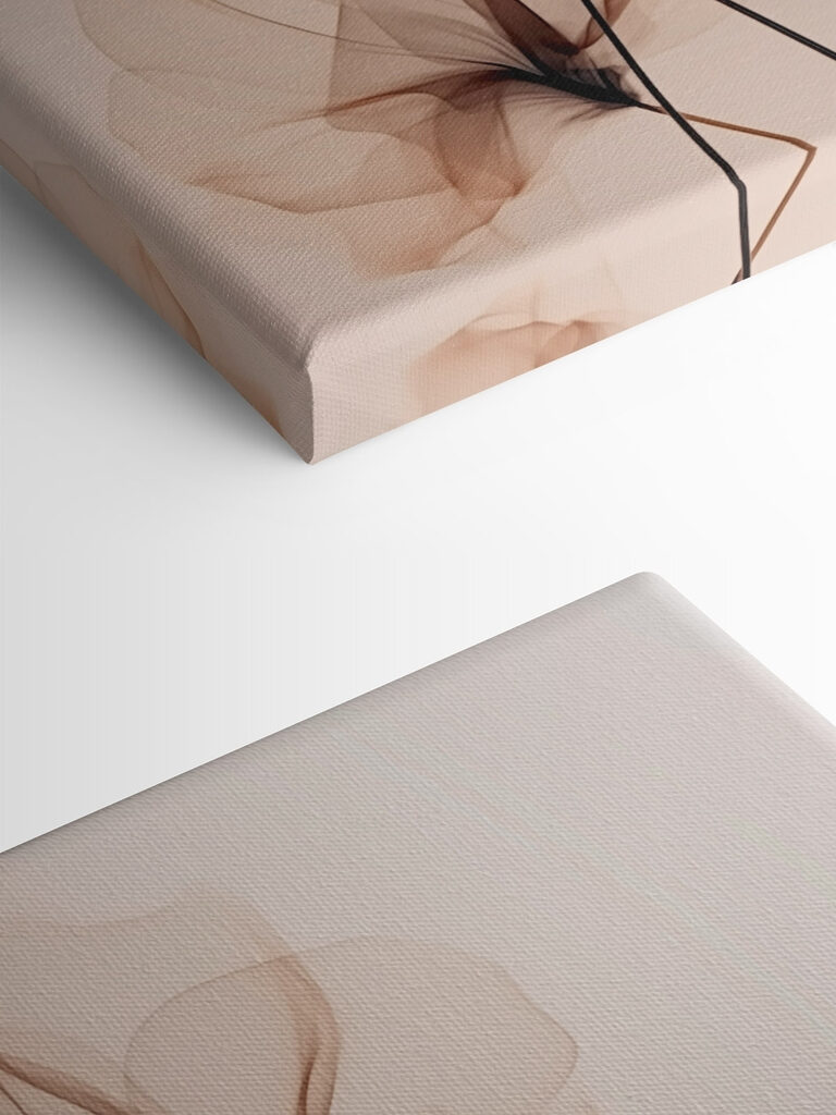 Delicate flow of translucent flowers Delicate flow of translucent flowers