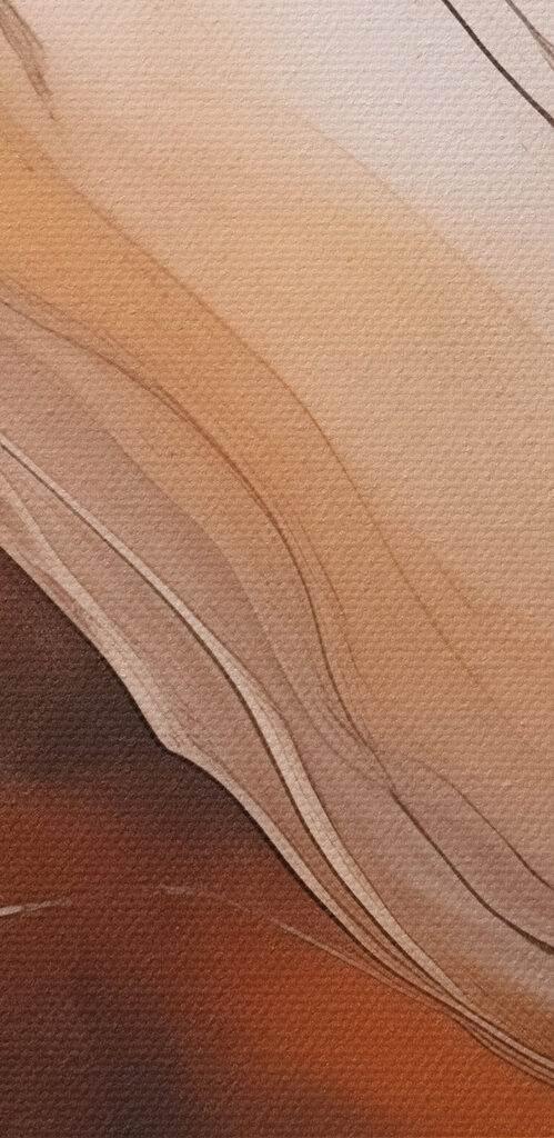 Flowing lines in warm tones