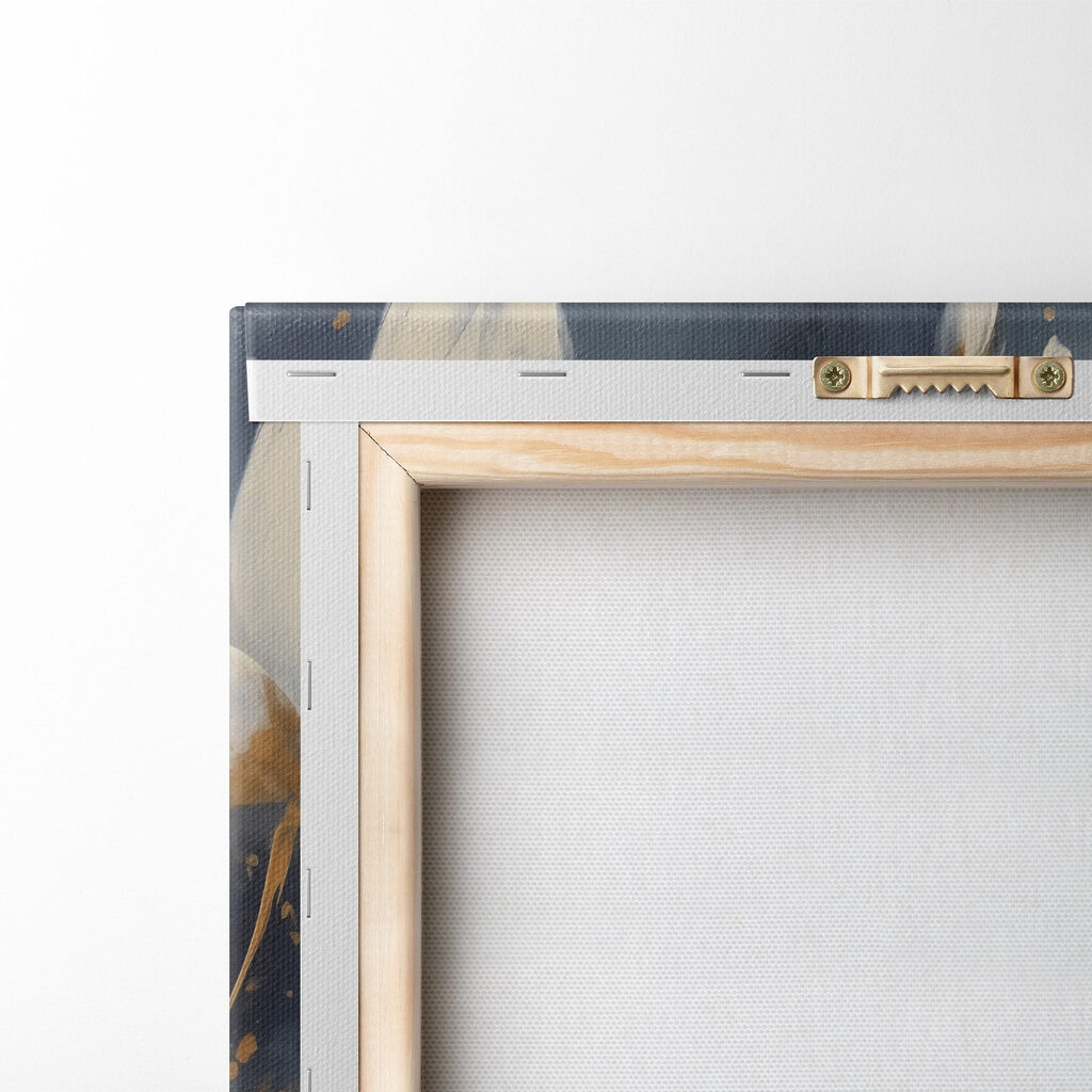 Painting of white flowers