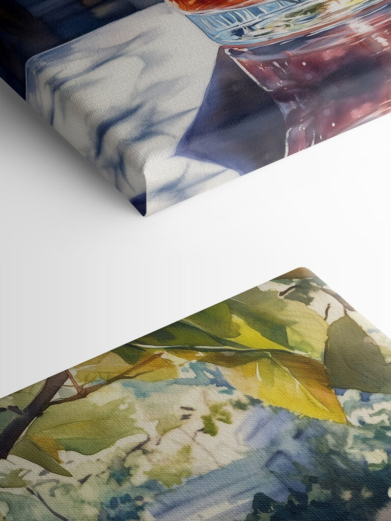 Glass of ice and cherries Glass of ice and cherries