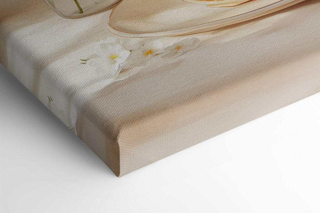 Stack of pancakes on a plate next to a vase of flowers Stack of pancakes on a plate next to a vase of flowers