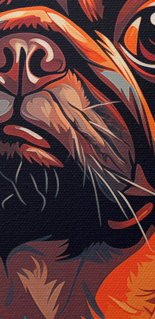 Dog in water with bubbles Dog in water with bubbles