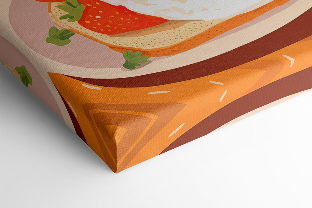 Plate of food with a sunny side up egg and strawberries