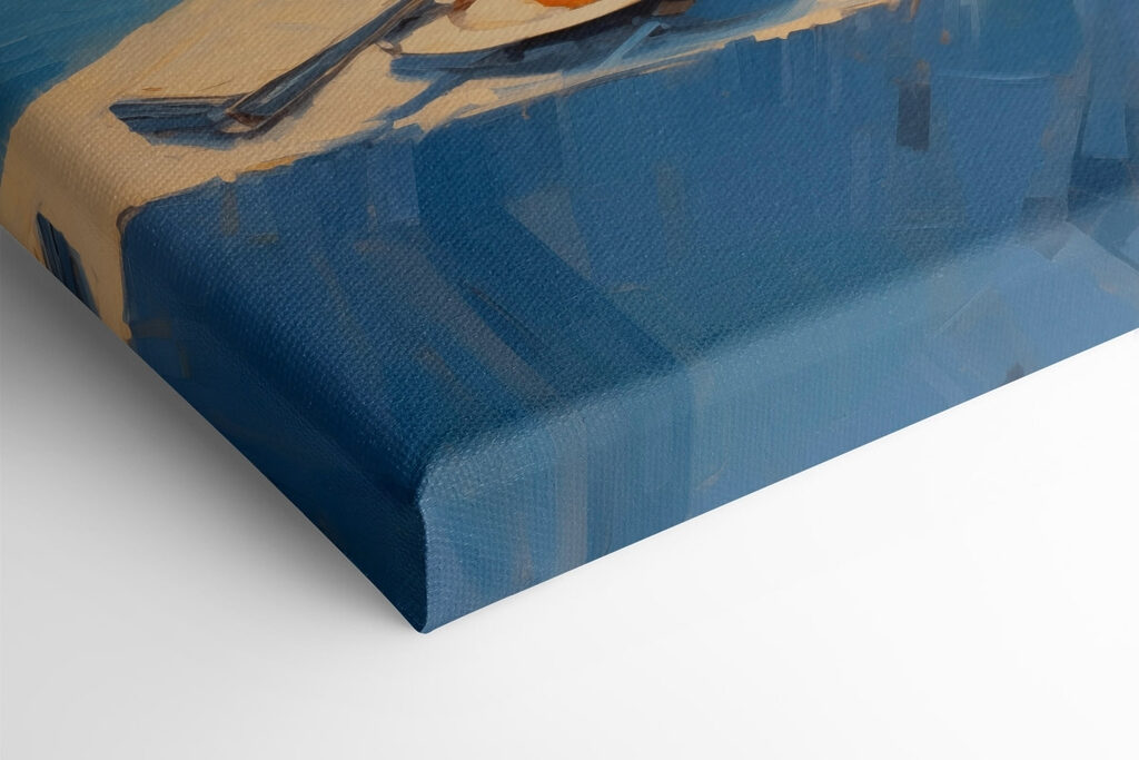 Painting of a basket of fruit on a table with a glass of wine Painting of a basket of fruit on a table with a glass of wine