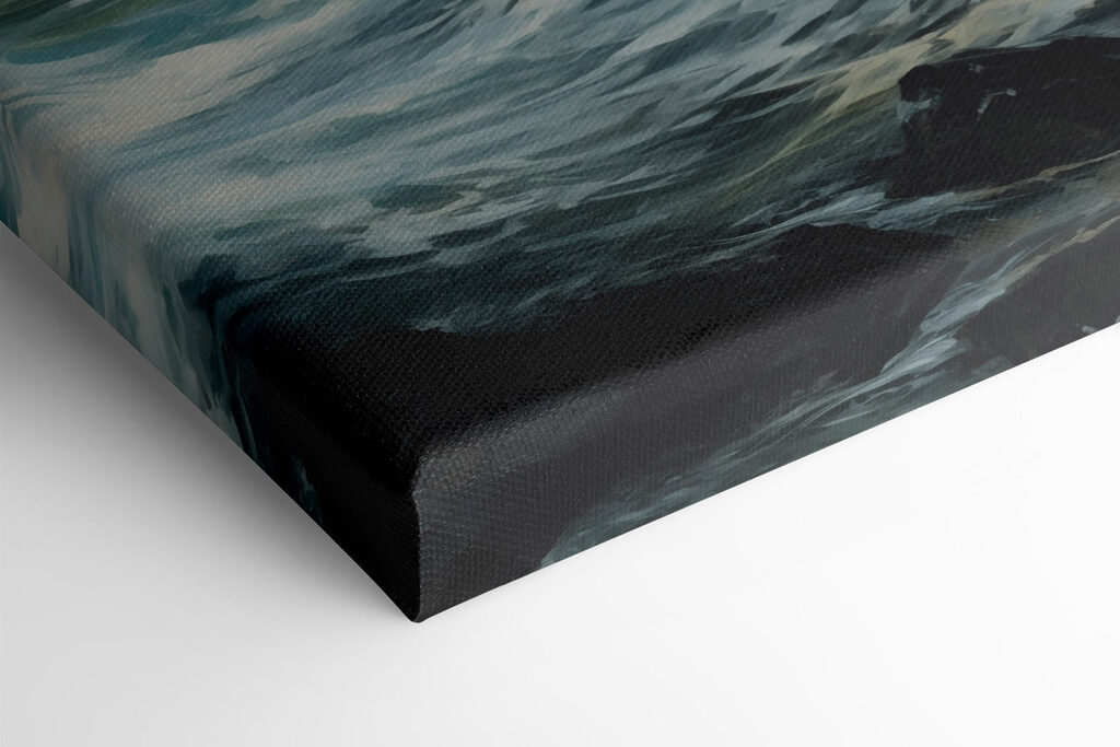 Lighthouse in the ocean