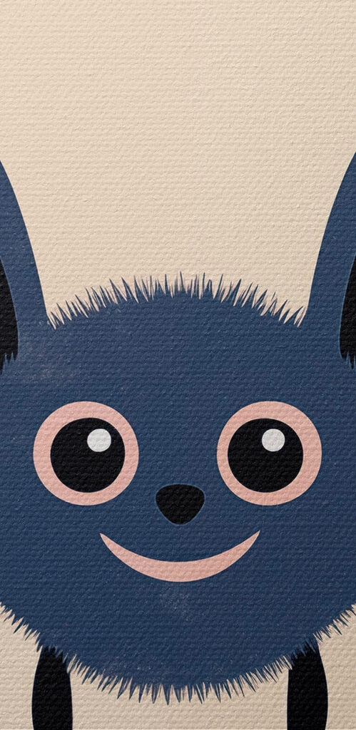 Cartoon of a bat Cartoon of a bat