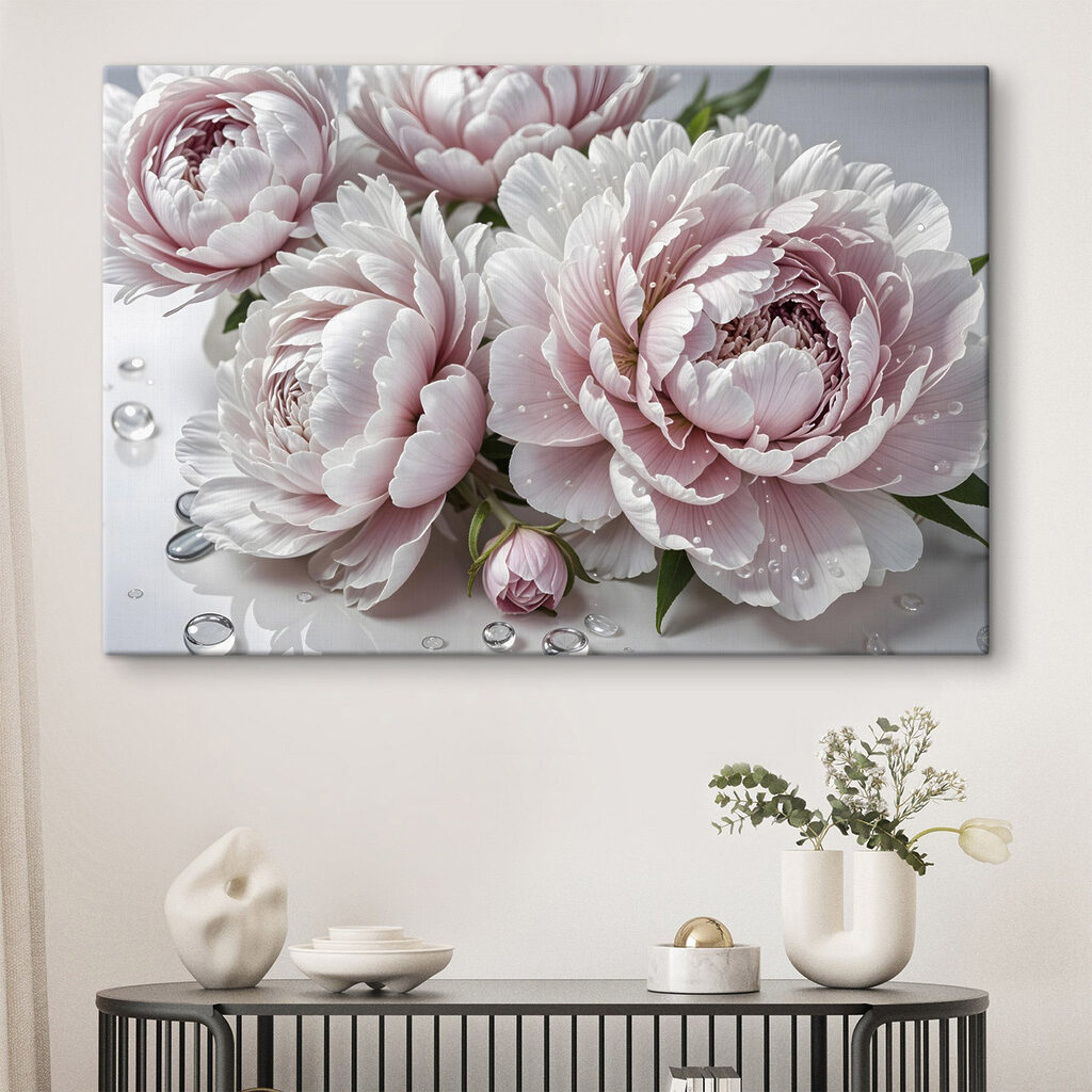 Group of pink flowers