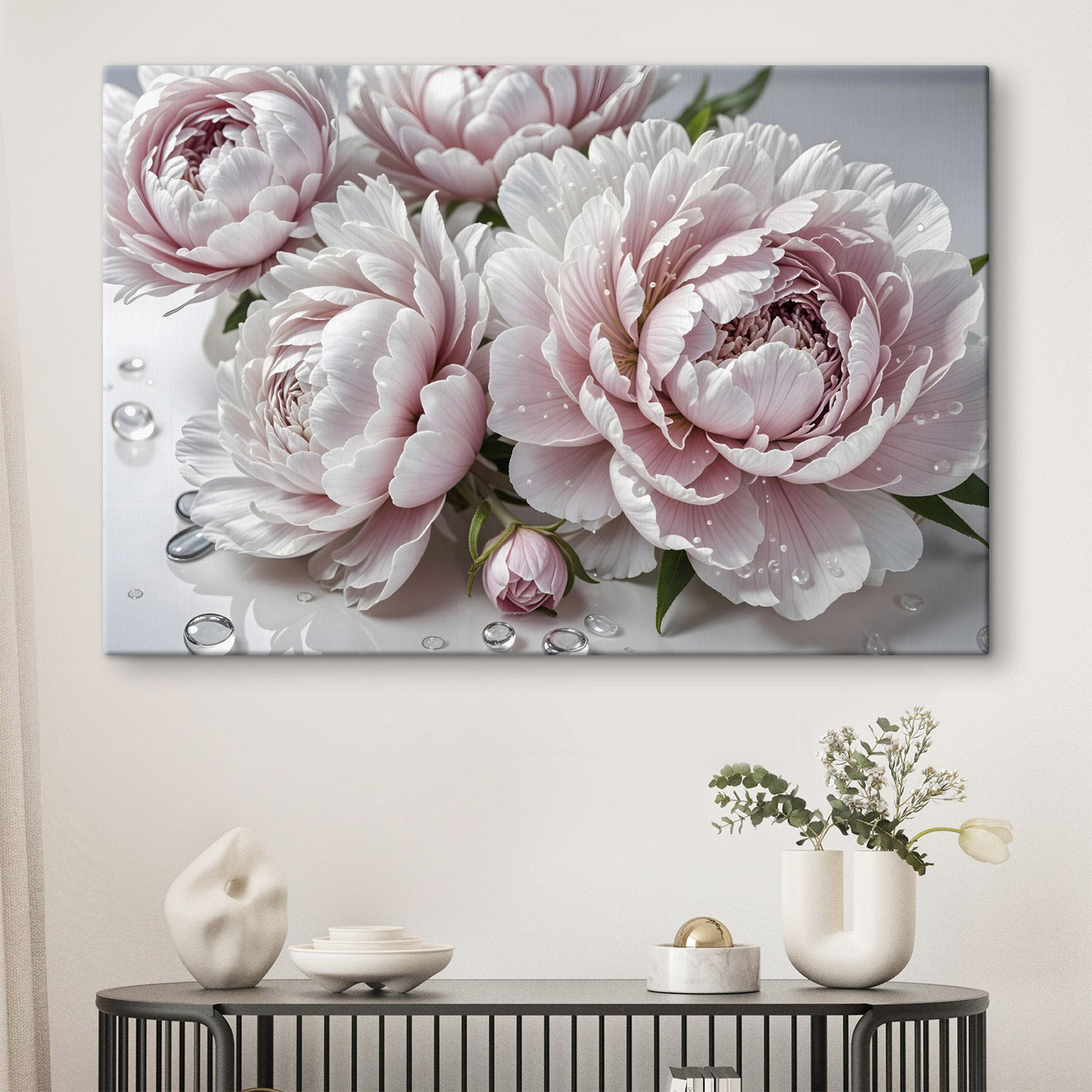 Group of pink flowers