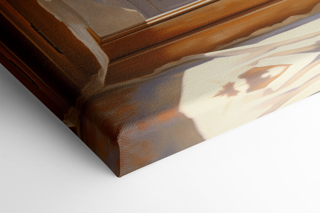 Bouquet of daisies in a glass vase