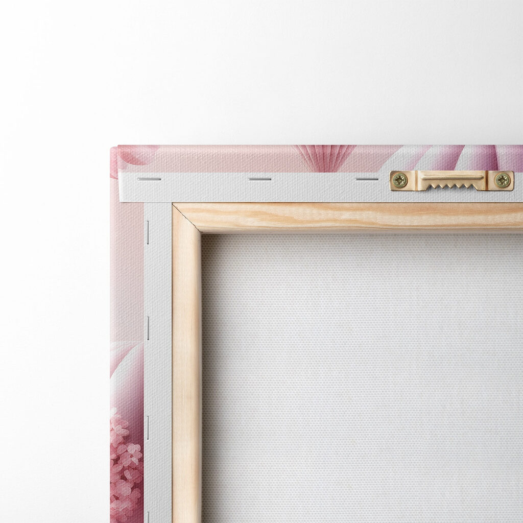 Hot air balloons with cherry blossoms