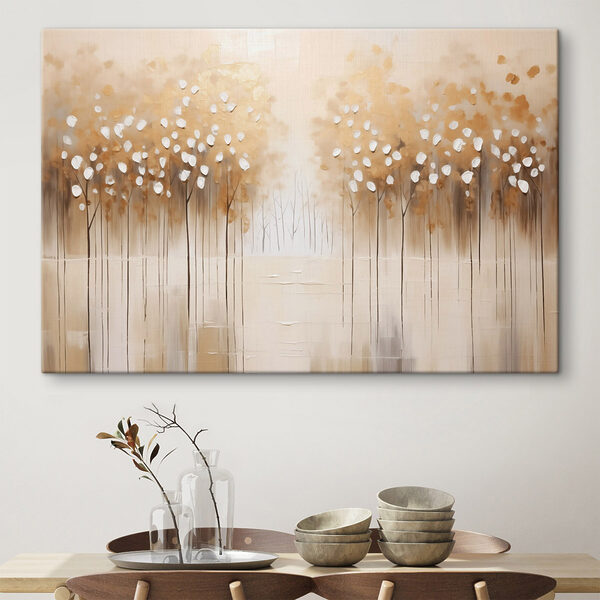 Obraz Pokojné stromy v jemných odtieňoch (Katalógové číslo: s43172) Obraz Obraz Pokojné stromy v jemných odtieňoch (Katalógové číslo: s43172)