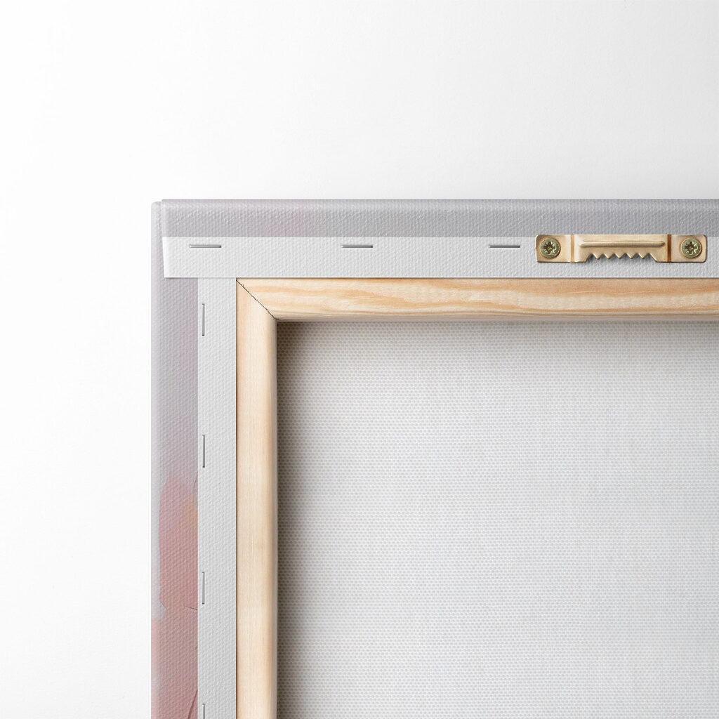 Painting of flowers on a wall Painting of flowers on a wall