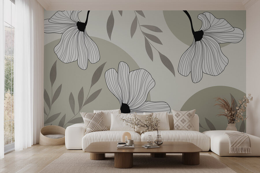 Botanická elegancia v jednofarebných odtieňoch