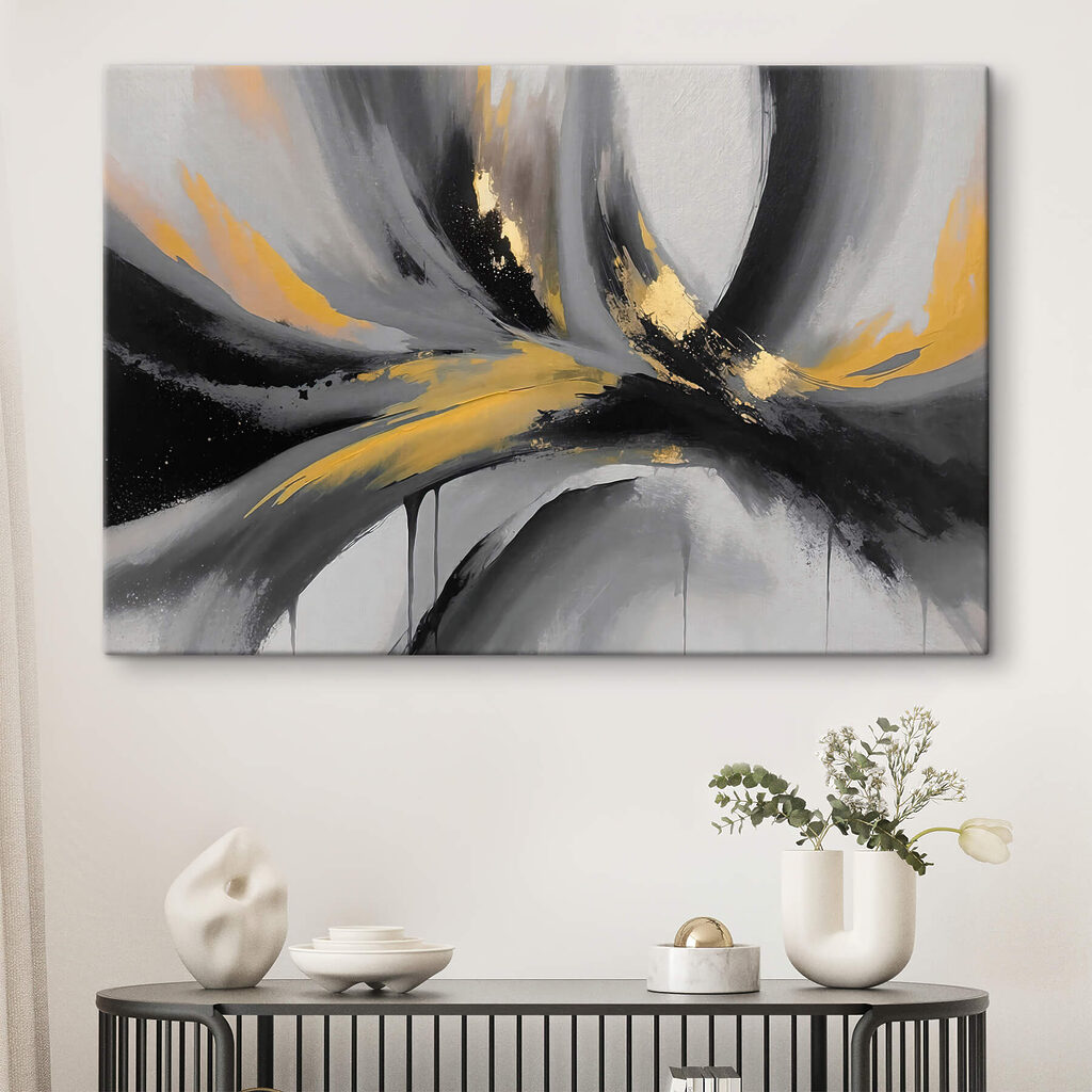 Dynamic contrasts of black and gray