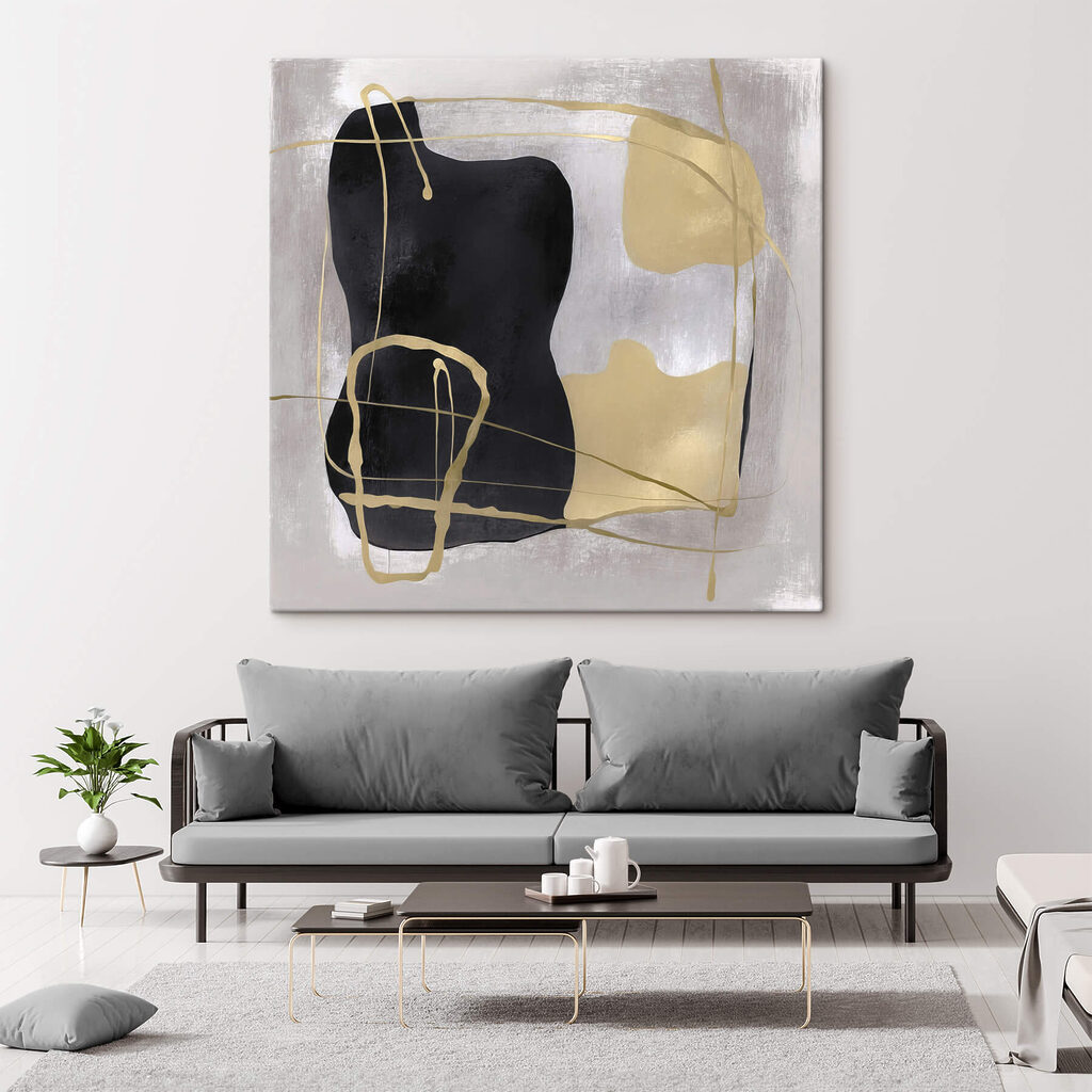 Abstract harmony in contrasting colors Abstract harmony in contrasting colors