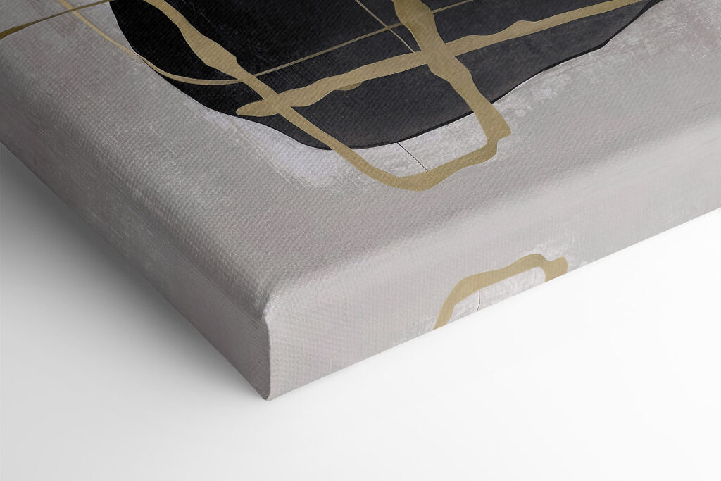 Abstract harmony in contrasting colors Abstract harmony in contrasting colors