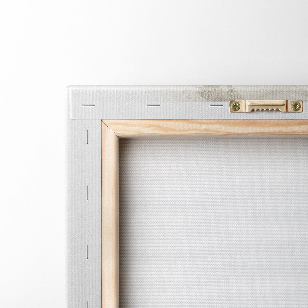 Woman's face with clouds and trees