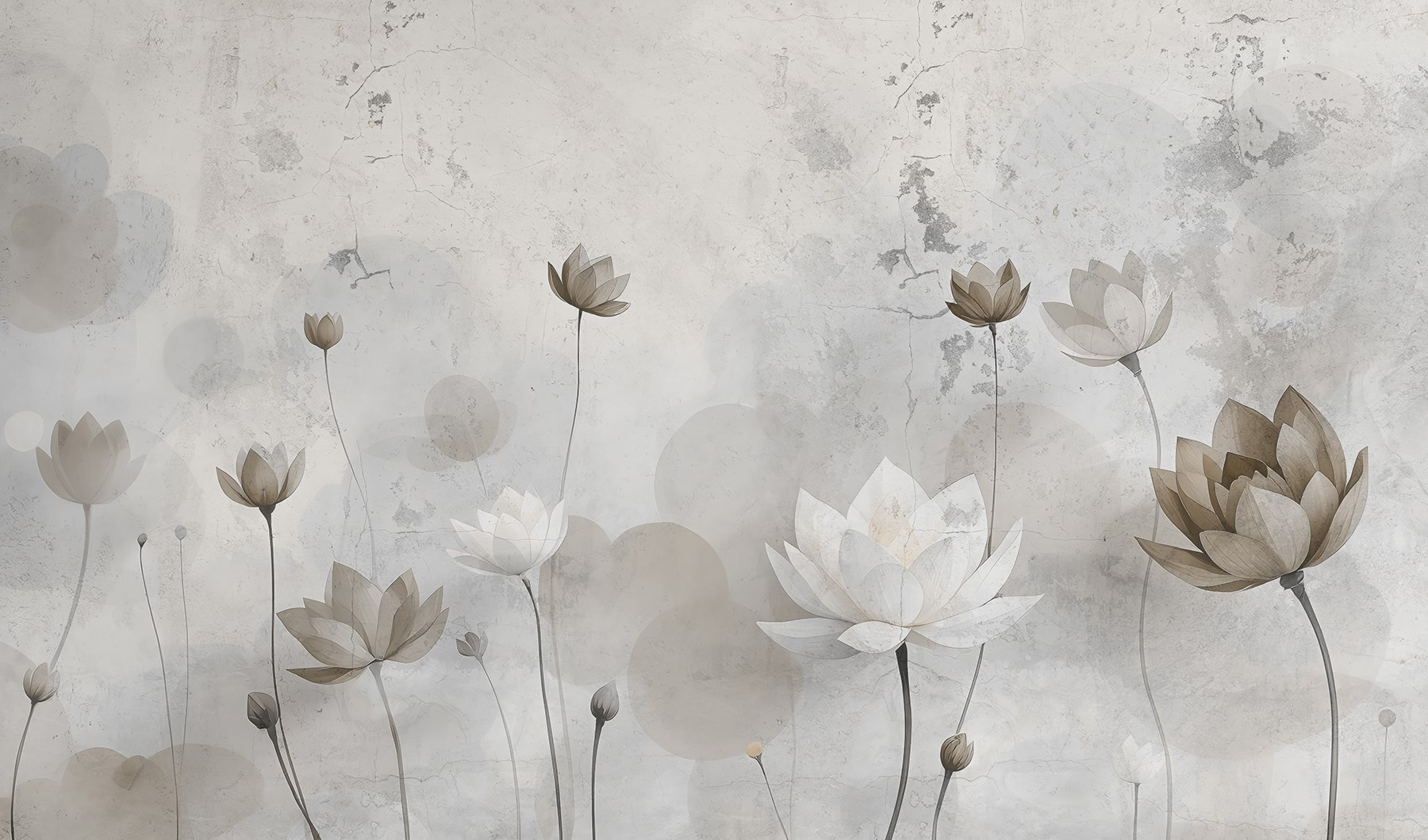 Wallpaper with flowers Wallpaper with flowers