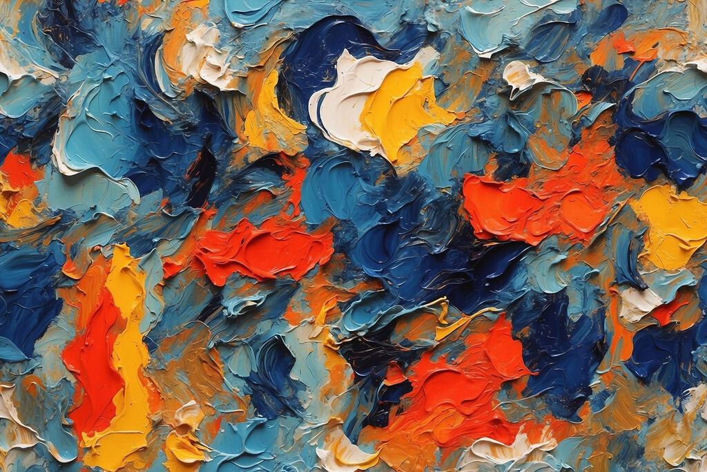 Vibrant colors in vivid expression