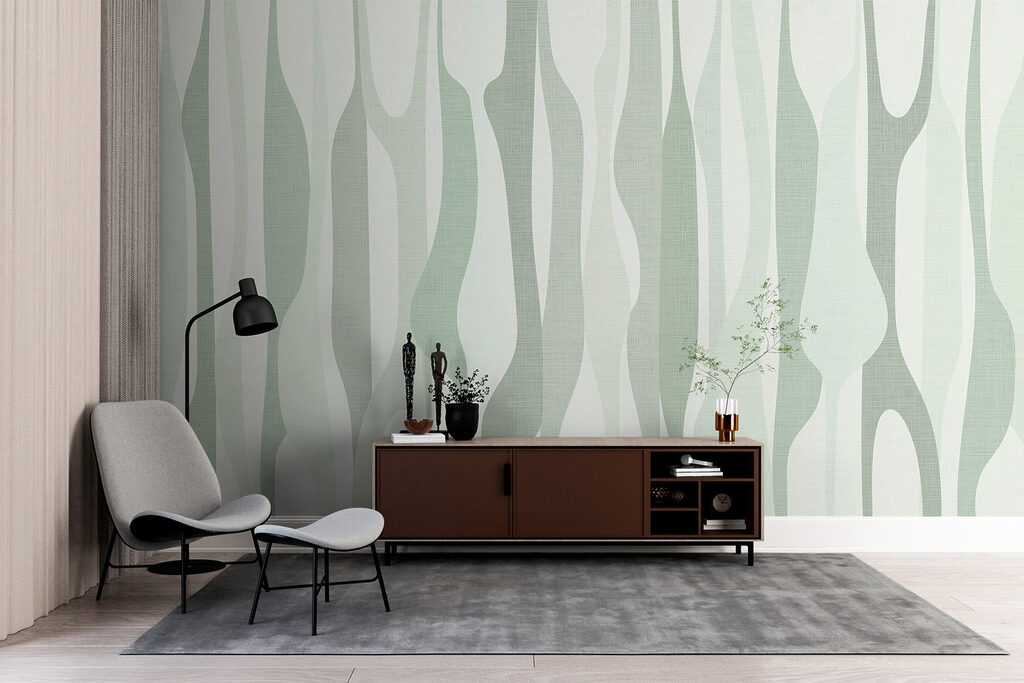 Gentle waves of soft color Gentle waves of soft color