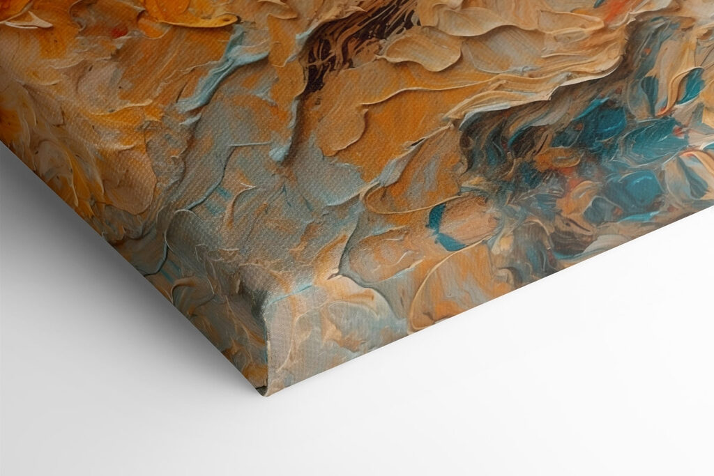 Vibrant colors swirling harmoniously