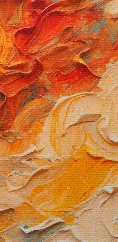 Vibrant colors swirling harmoniously