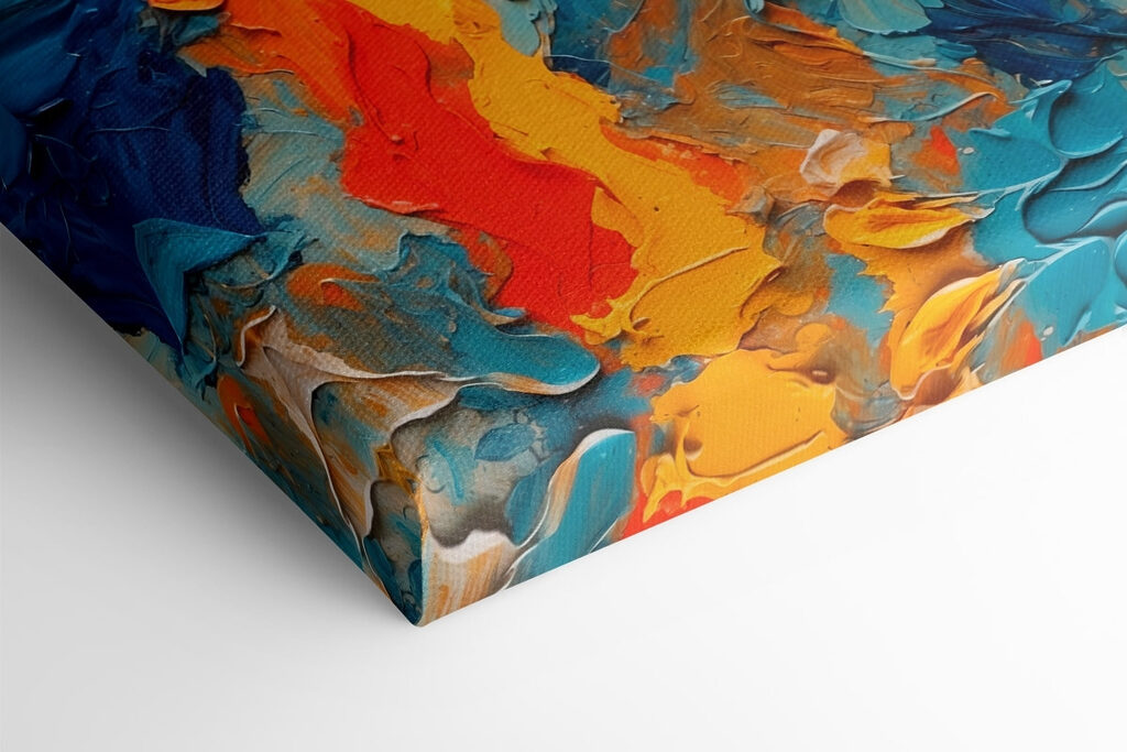 Vibrant colors in vivid expression