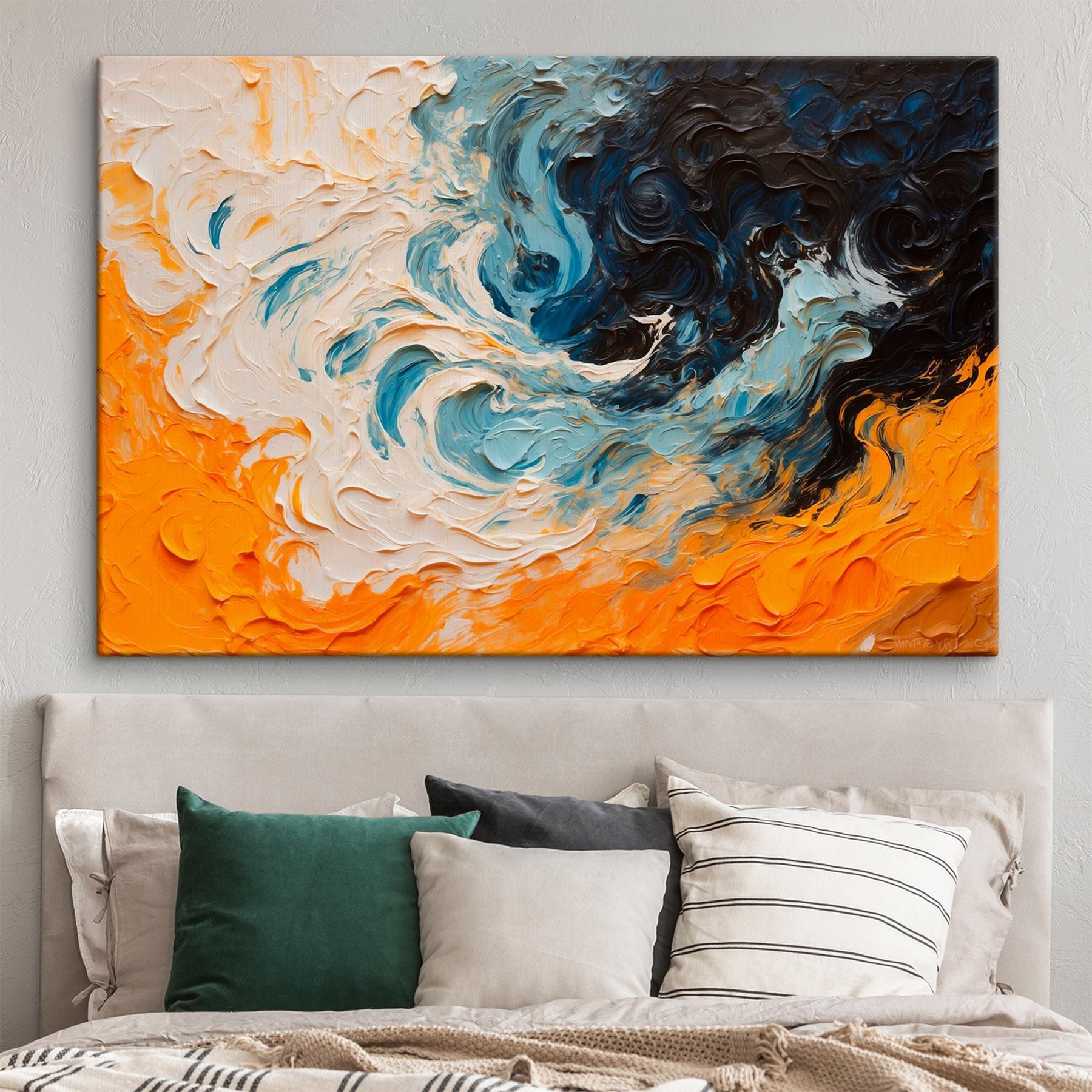 Painting of different colors