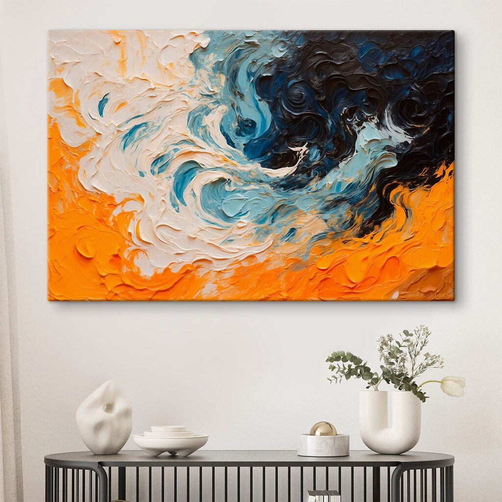 Painting of different colors