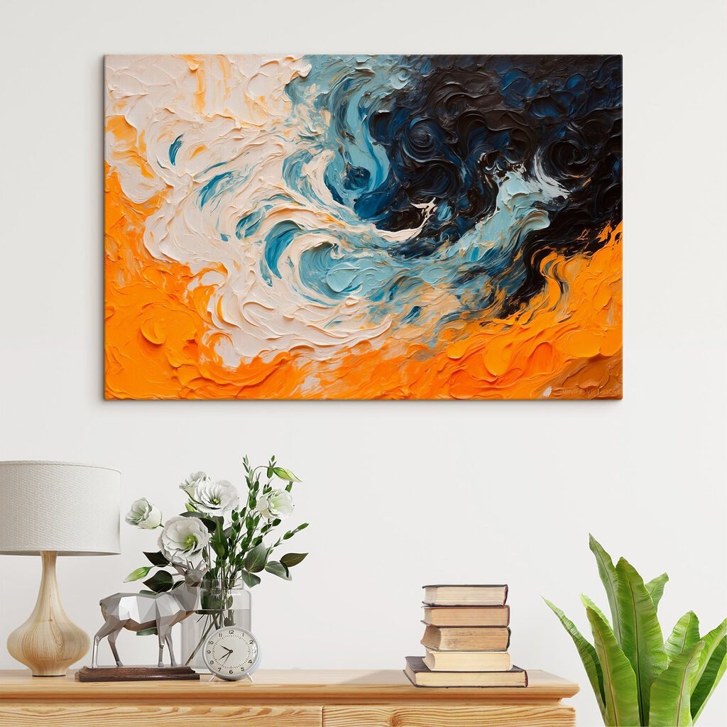 Painting of different colors