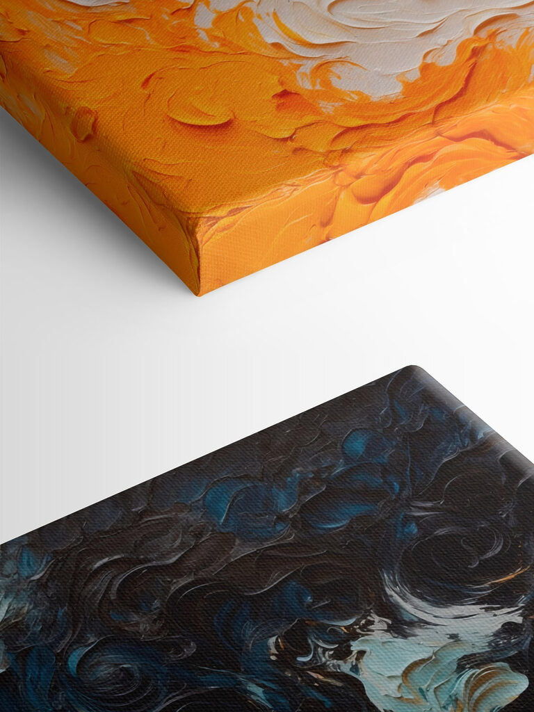 Painting of different colors