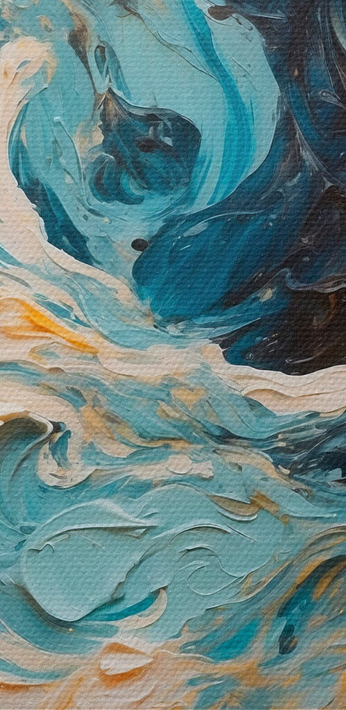 Painting of different colors