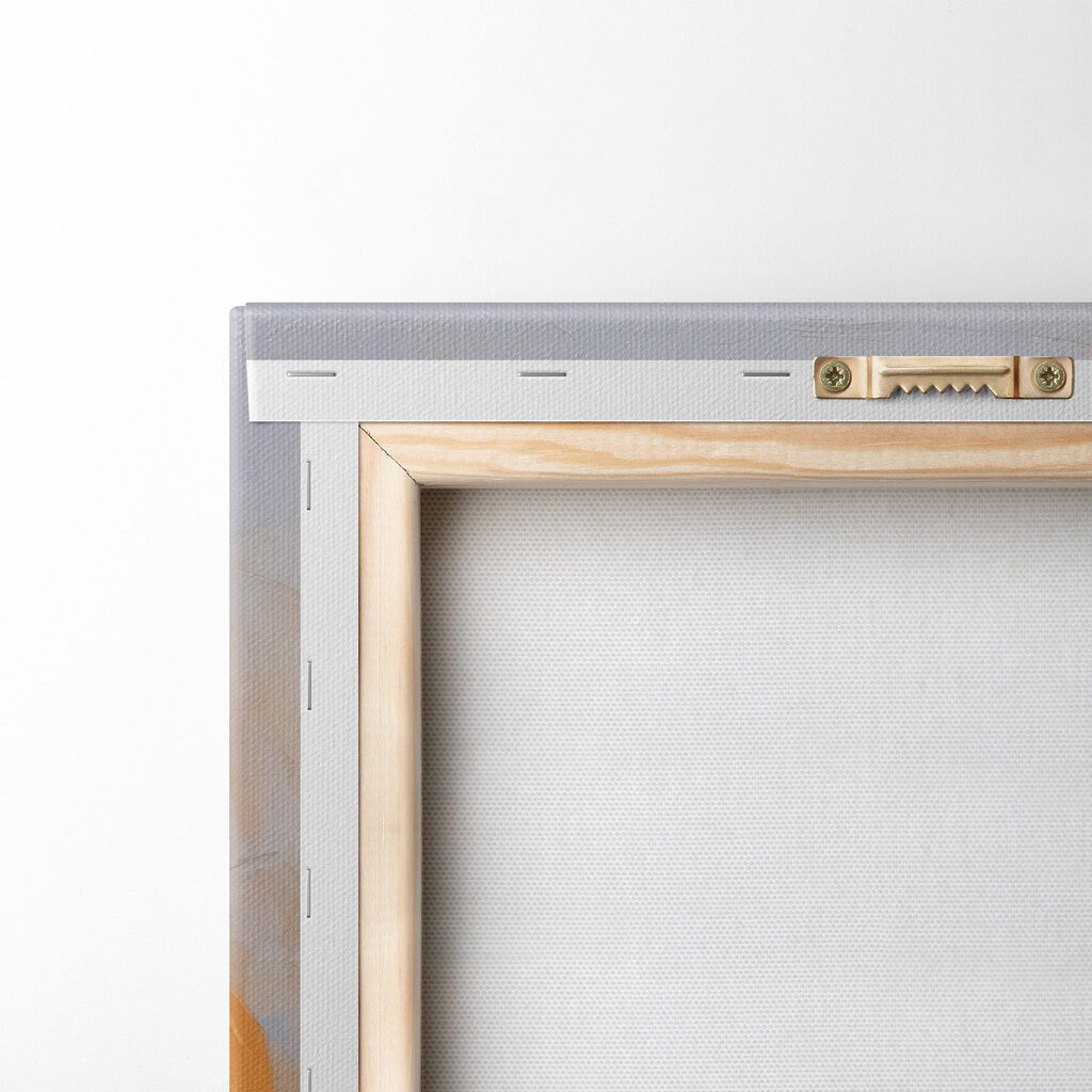 Painting of flowers on a blue background Painting of flowers on a blue background