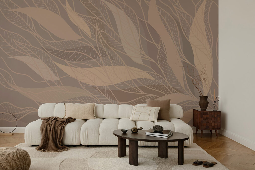 Brown and white pattern Brown and white pattern