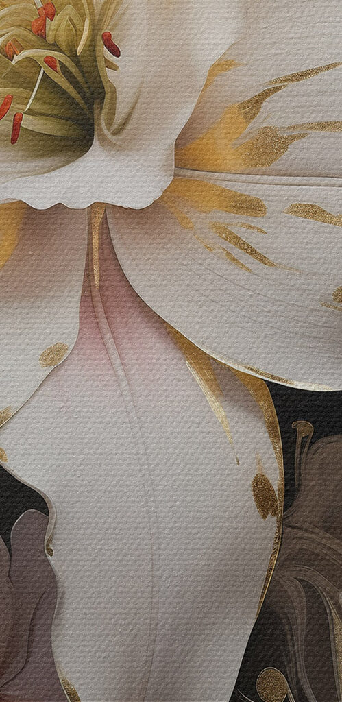 Elegant blooms in soft colors