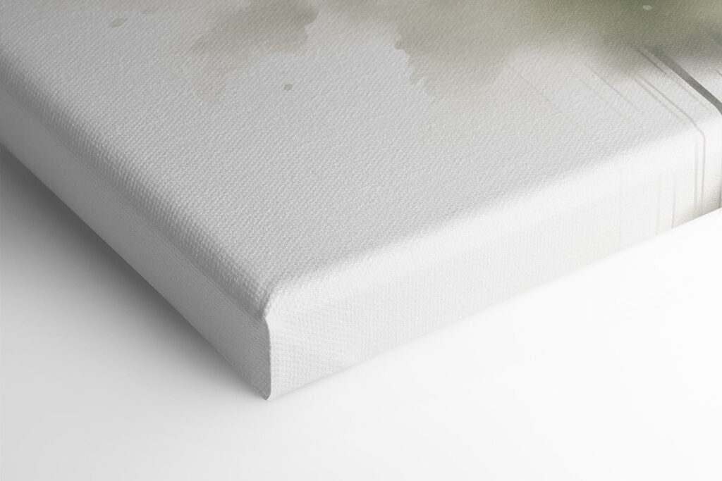 Woman's face with trees in the background Woman's face with trees in the background