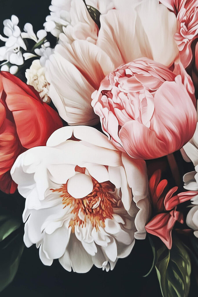 Vibrant blooms in full bloom