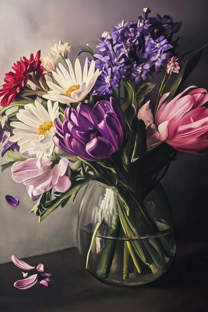 Vase of flowers Vase of flowers