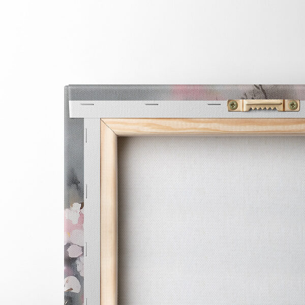 Painting of a tree with pink flowers Painting of a tree with pink flowers