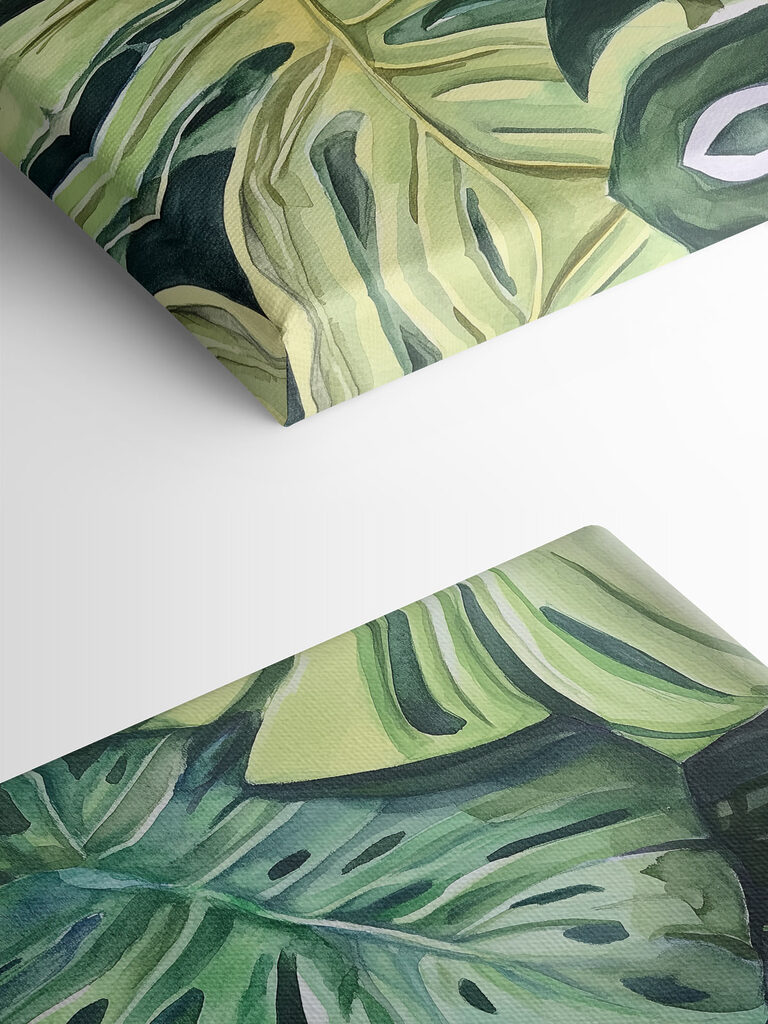 Lush foliage in vibrant hues Lush foliage in vibrant hues