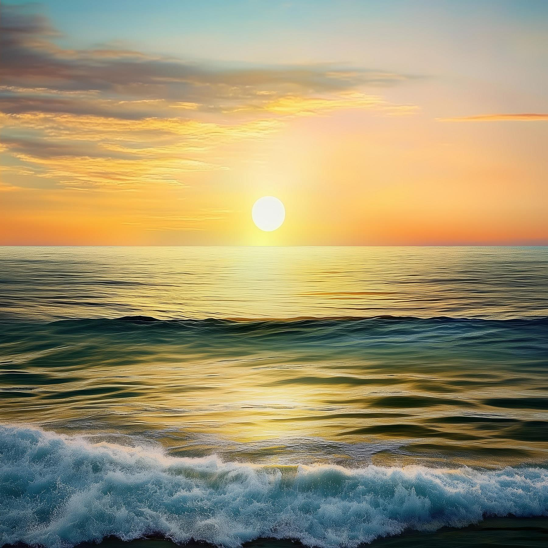 Západ slnka nad vodnou plochou s43308p - Západ slnka nad vodnou plochou - tegory