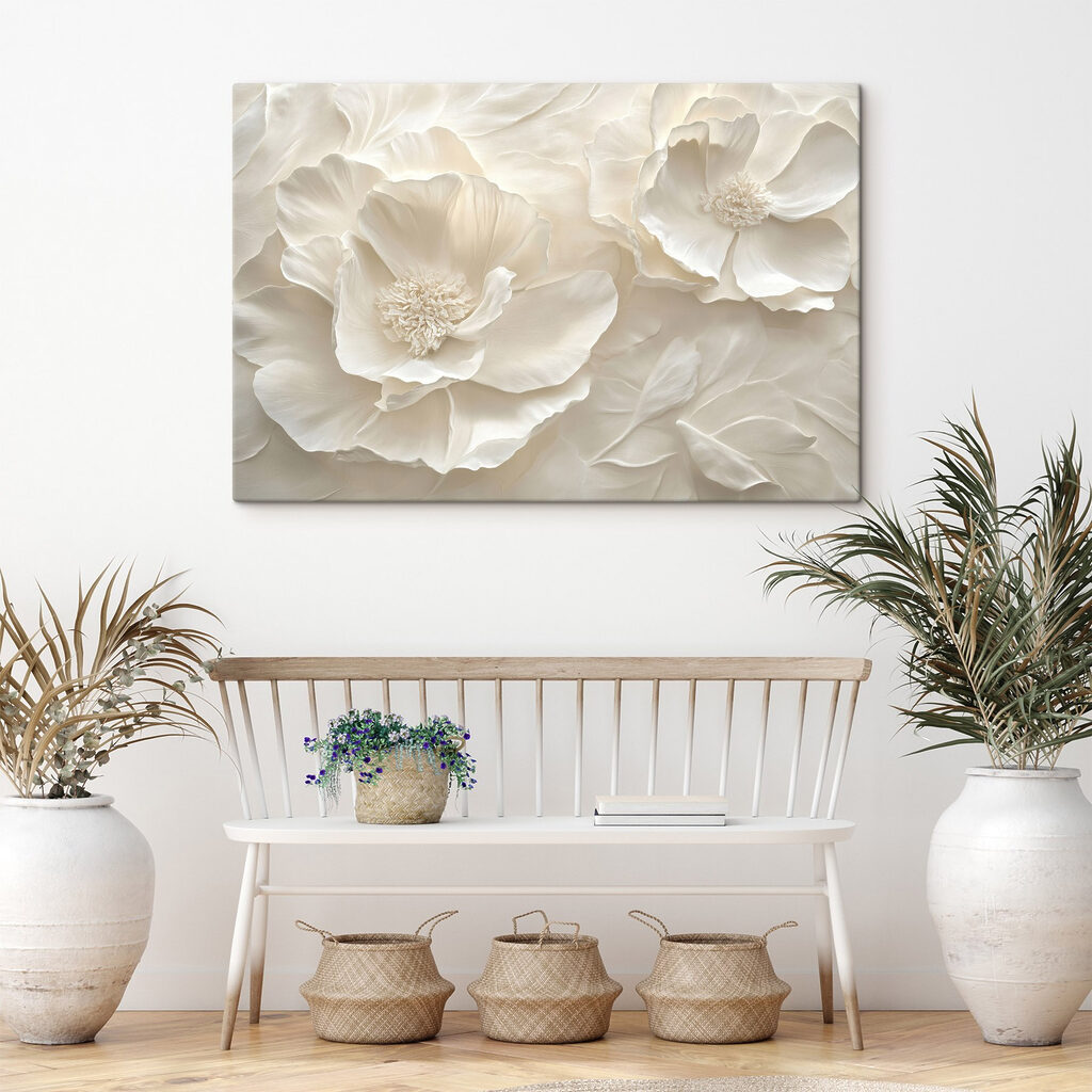 Delicate petals in soft hues