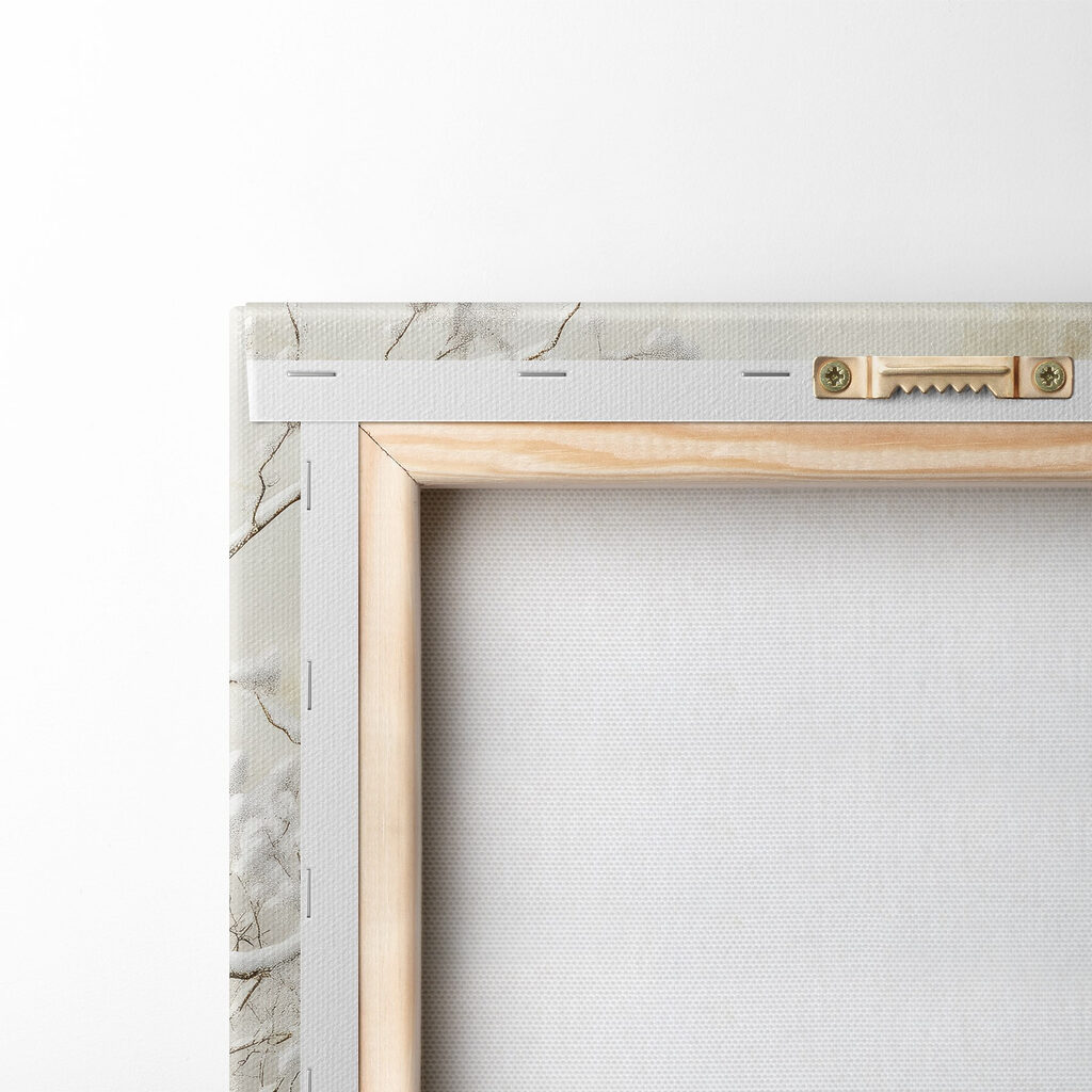 Snow covered trees in a snowy landscape Snow covered trees in a snowy landscape