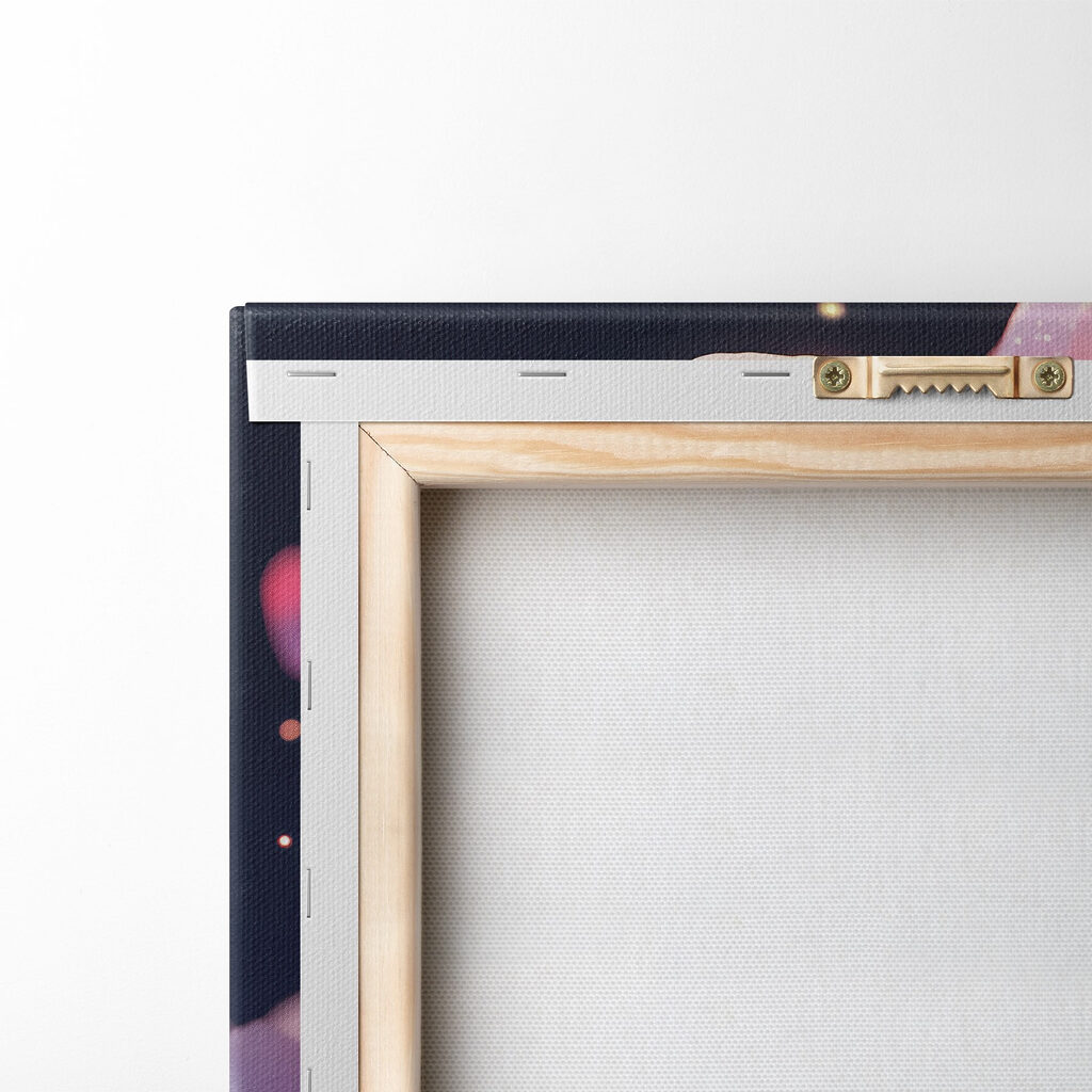 Pink flower with sparkles Pink flower with sparkles