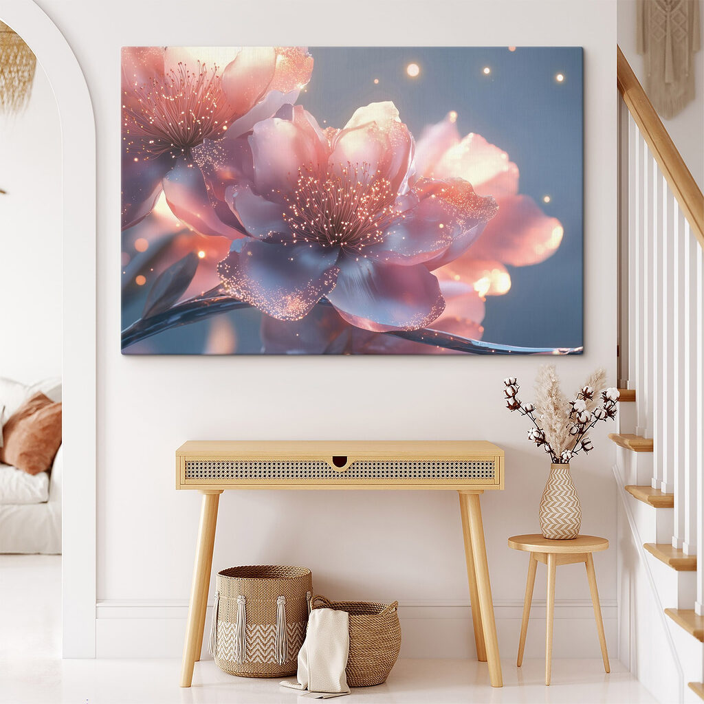 Delicate blooms in soft pastel hues Delicate blooms in soft pastel hues