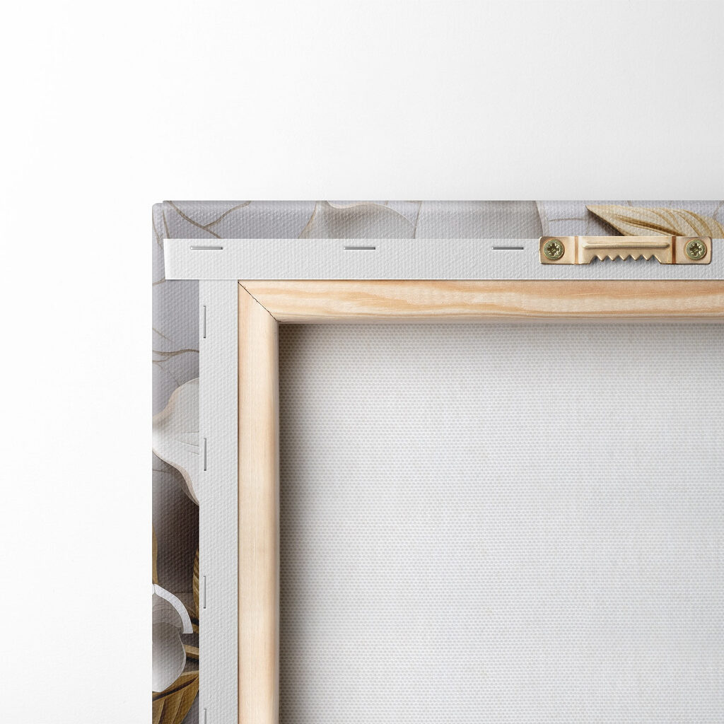 Group of white flowers and leaves Group of white flowers and leaves