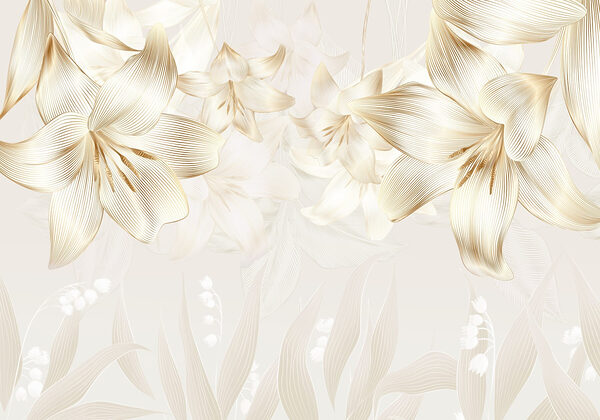 Delicate blooms in soft hues