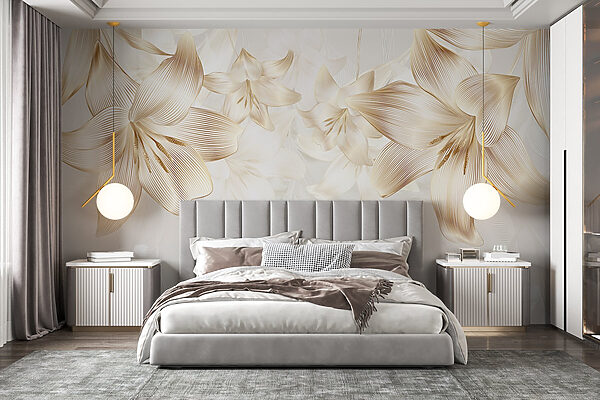 Delicate blooms in soft hues